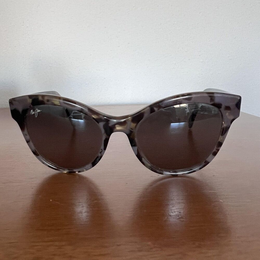 Maui Jim Ku'uipo Sunglasses Womens Polarized‎ Cat Eye MJ799-27A Case Included